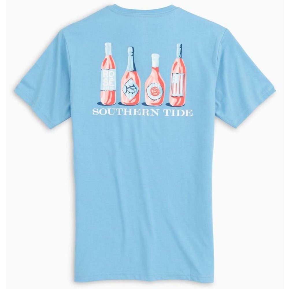 NWT Southern Tide Women's Rose in the USA Tee Shirt XS